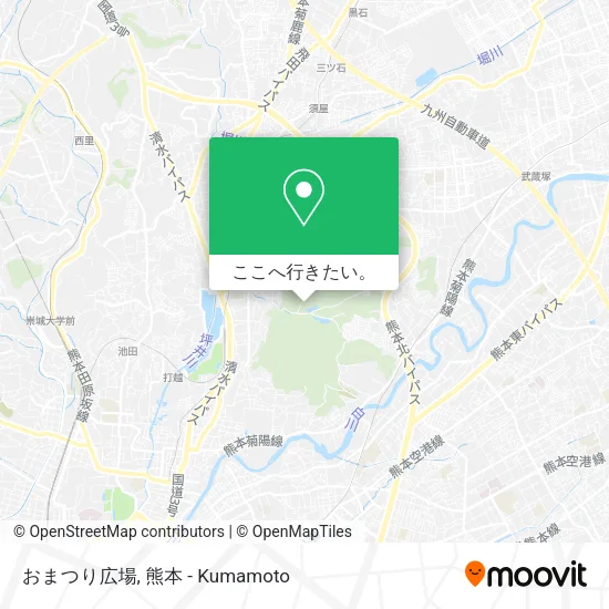 おまつり広場地図