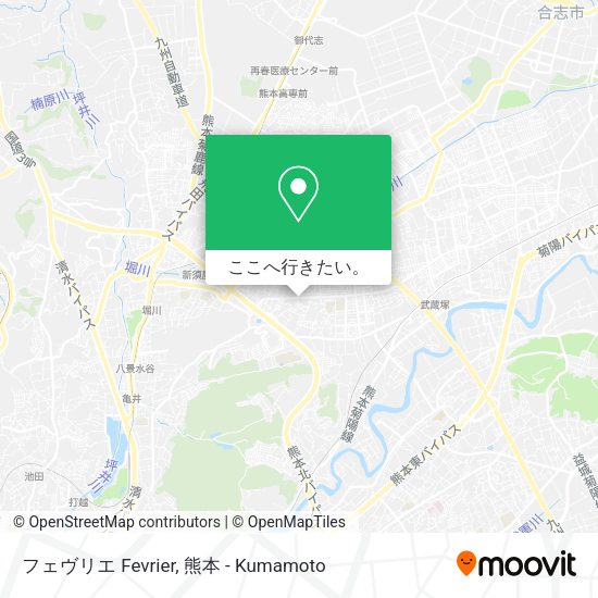 フェヴリエ Fevrier地図