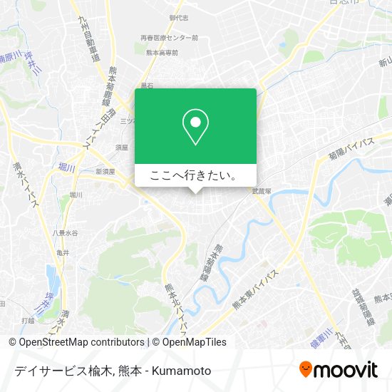 デイサービス楡木地図