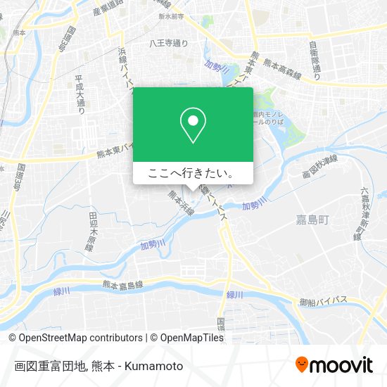 画図重富団地地図