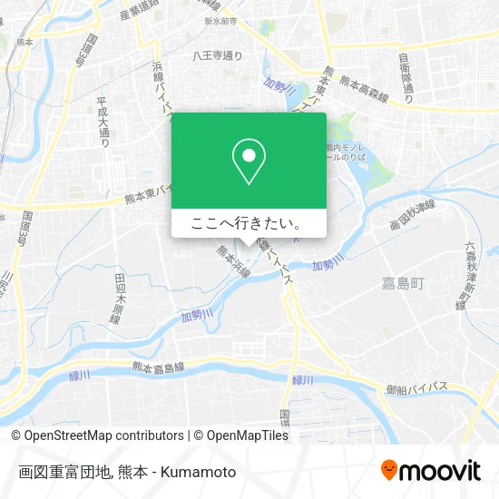 画図重富団地地図