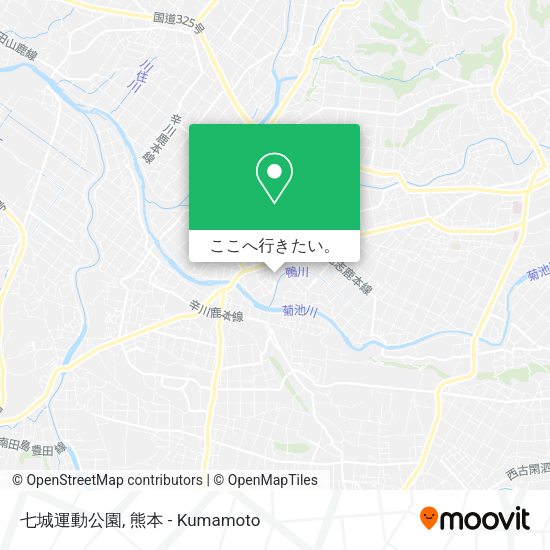 七城運動公園地図
