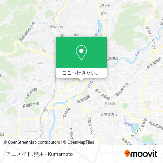 アニメイト地図
