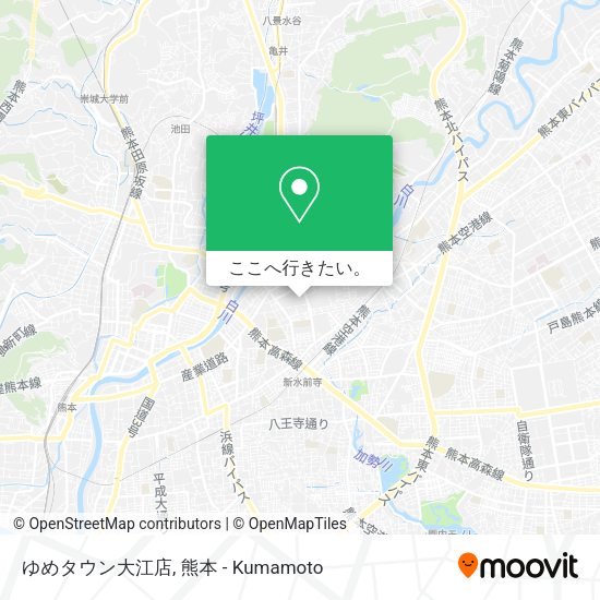 ゆめタウン大江店地図