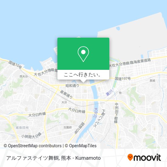 アルファステイツ舞鶴地図