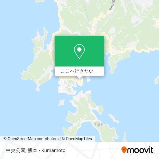 中央公園地図