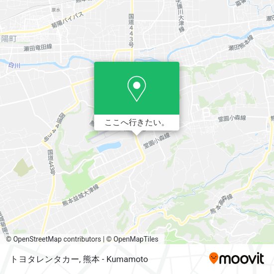 トヨタレンタカー地図