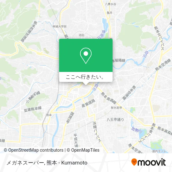 メガネスーパー地図