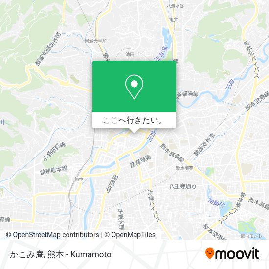 かこみ庵地図