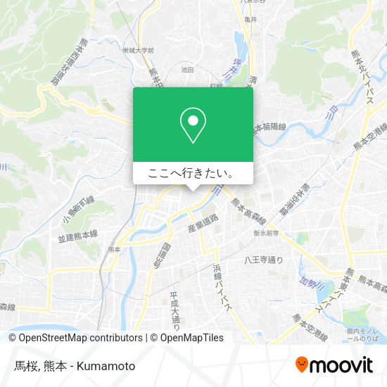 馬桜地図
