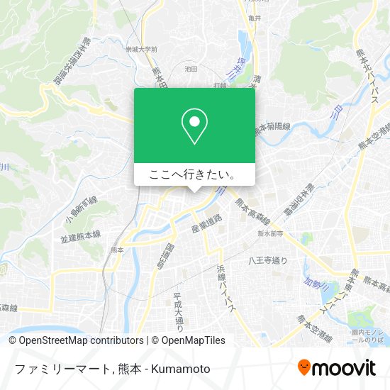 ファミリーマート地図