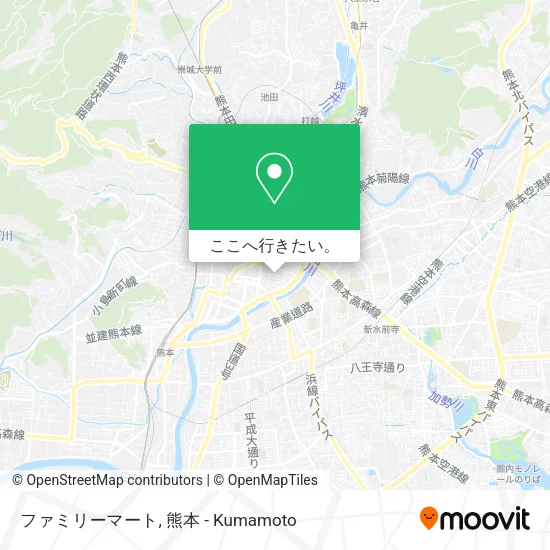ファミリーマート地図