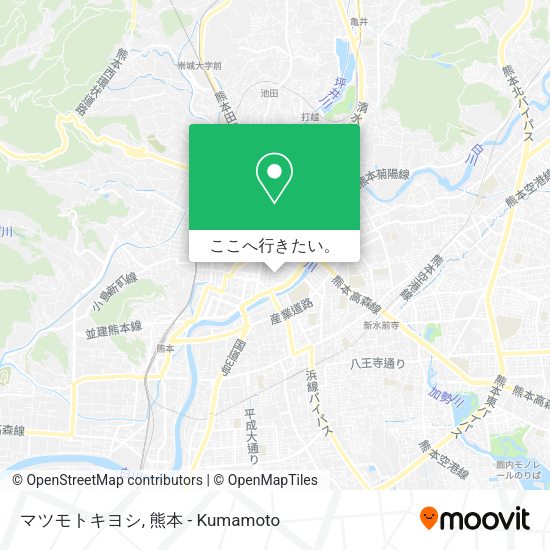 マツモトキヨシ地図