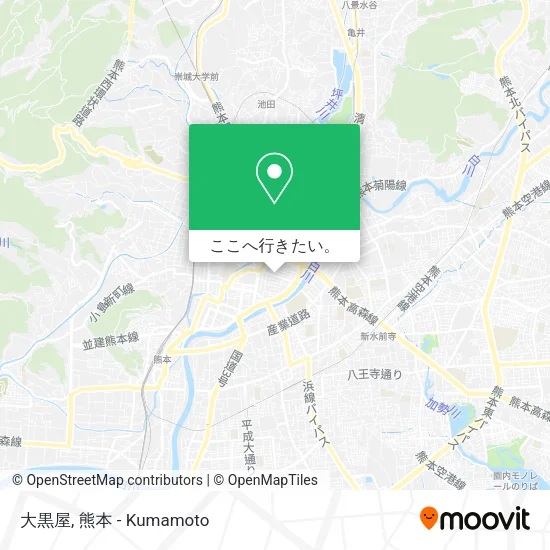 大黒屋地図