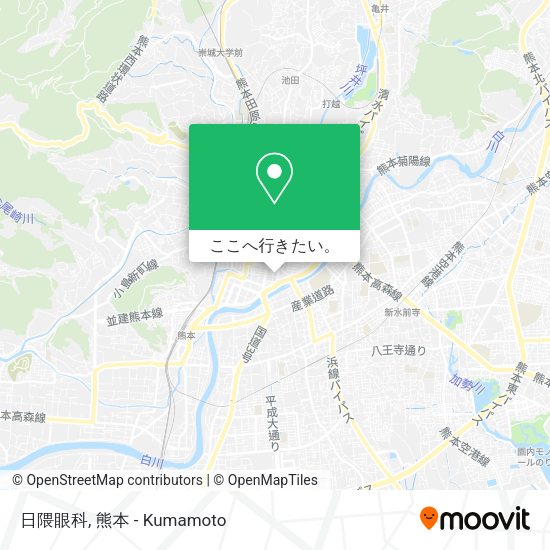 日隈眼科地図