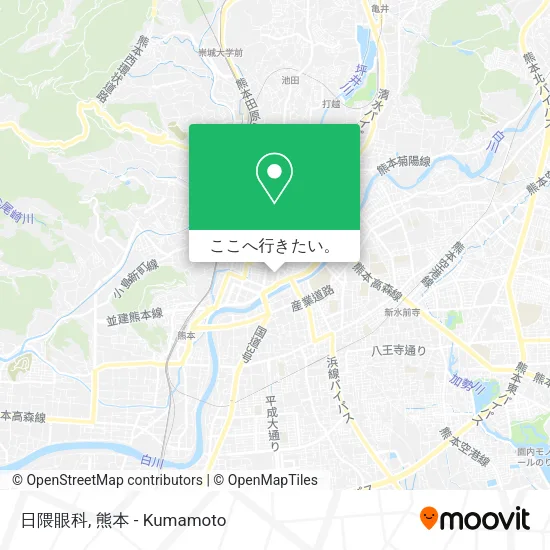 日隈眼科地図