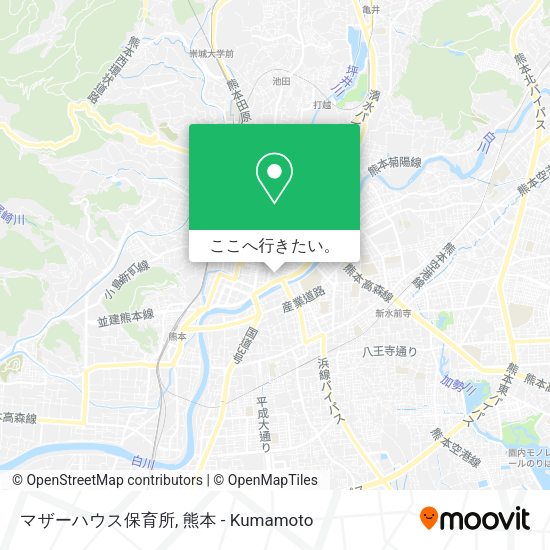 マザーハウス保育所地図