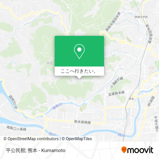 平公民館地図