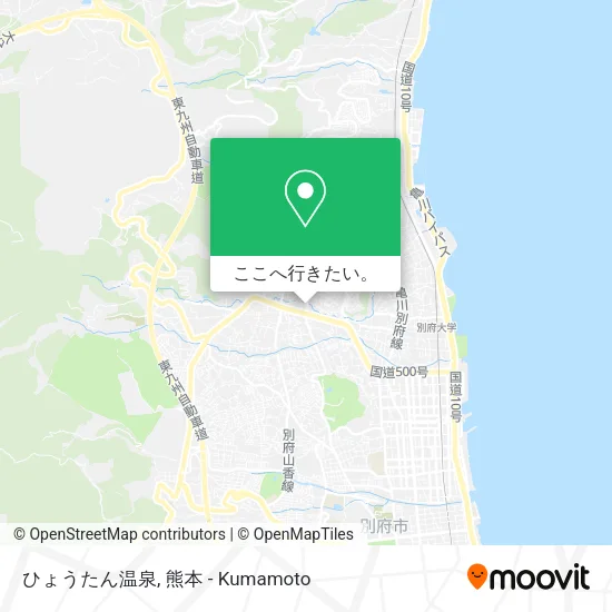 ひょうたん温泉地図