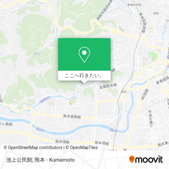 池上公民館地図