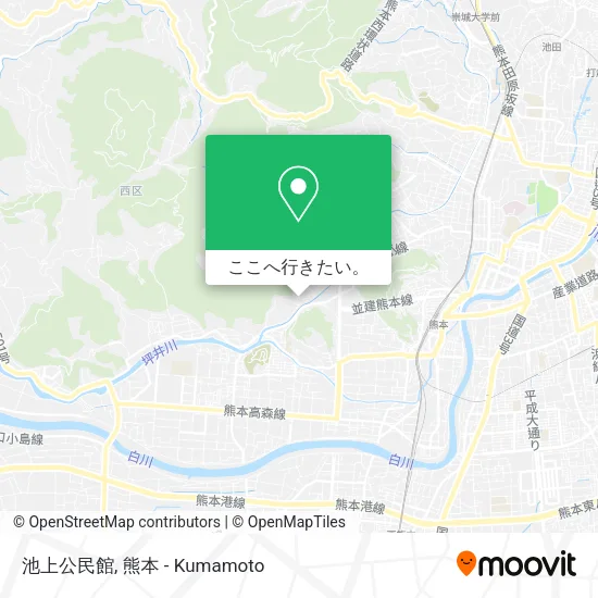 池上公民館地図
