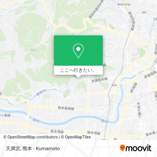 天満宮地図