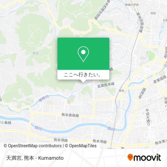 天満宮地図
