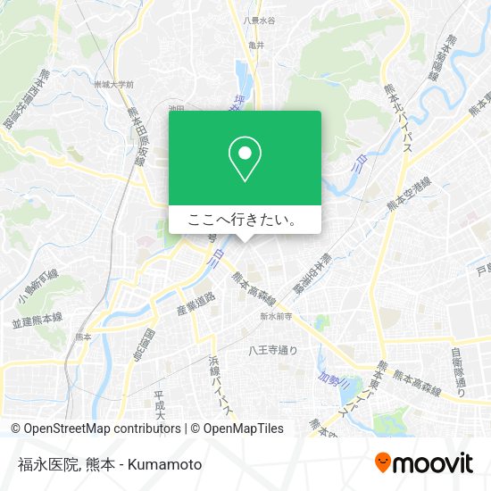 福永医院地図