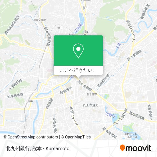 北九州銀行地図