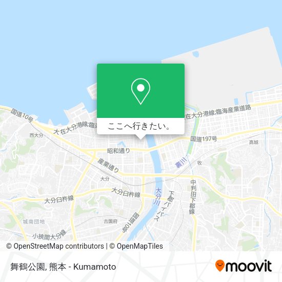 舞鶴公園地図