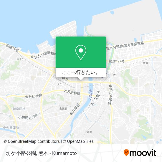 坊ケ小路公園地図