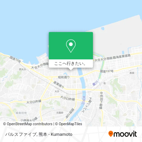 パルスファイブ地図