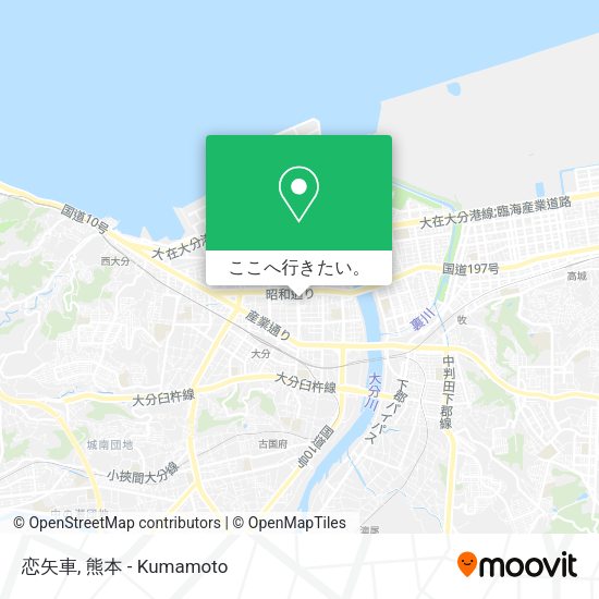 恋矢車地図