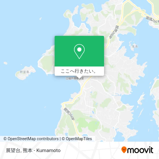 展望台地図