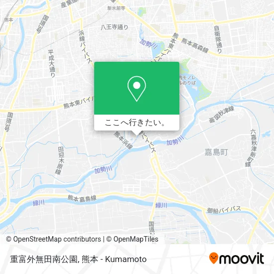 重富外無田南公園地図