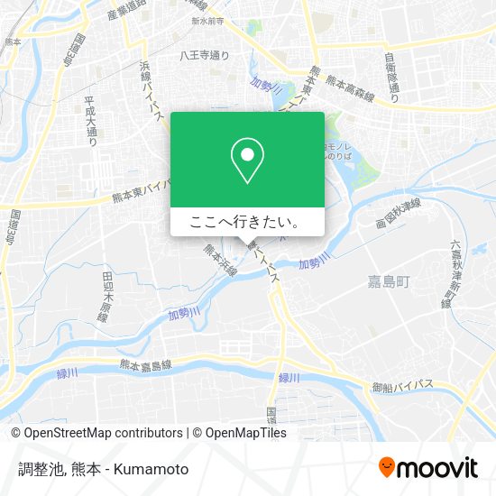 調整池地図
