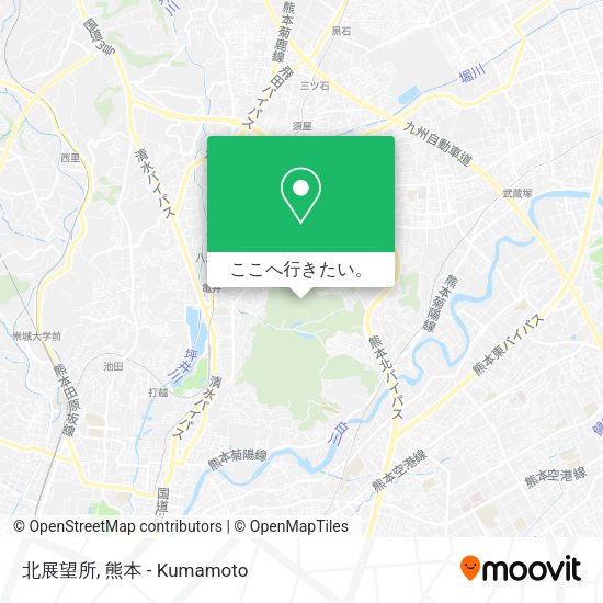 北展望所地図