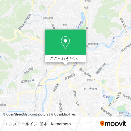 エクストールイン地図