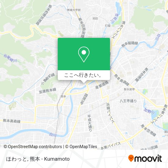 ほわっと地図
