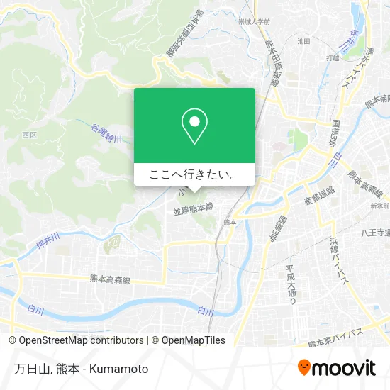 万日山地図