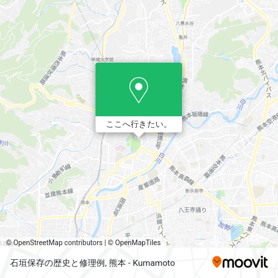 石垣保存の歴史と修理例地図