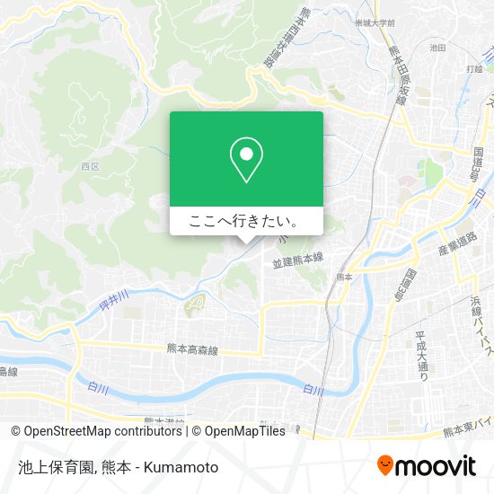 池上保育園地図