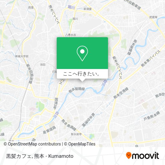 黒髪カフェ地図