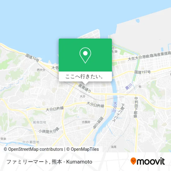 ファミリーマート地図