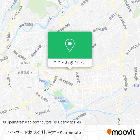 アイ-ウッド株式会社地図