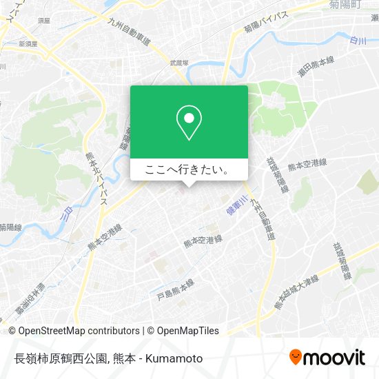 長嶺柿原鶴西公園地図