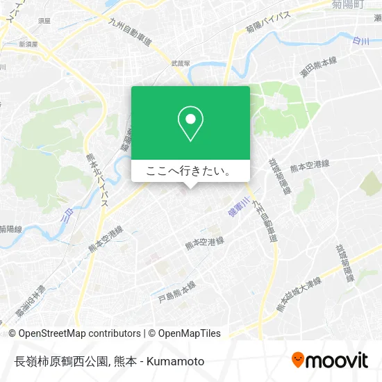 長嶺柿原鶴西公園地図
