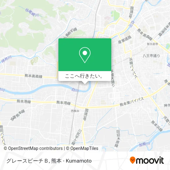 グレースビーチＢ地図