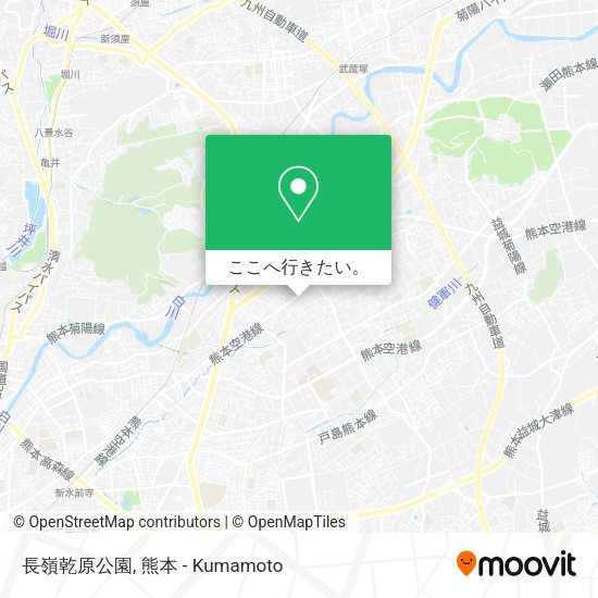 長嶺乾原公園地図