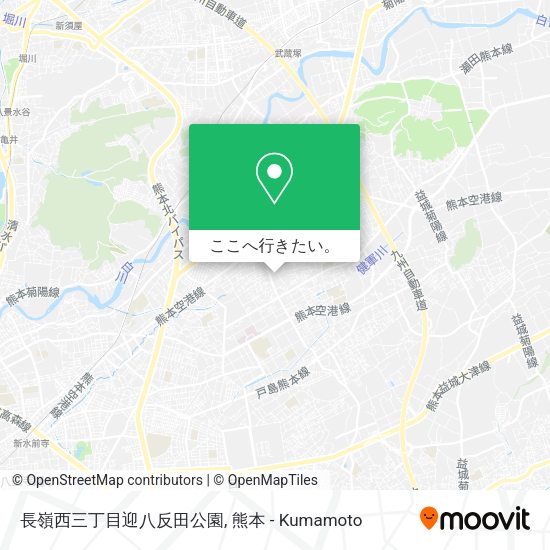 長嶺西三丁目迎八反田公園地図